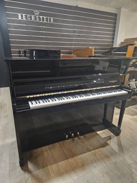 Piano droit d'occasion Rameau modèle 114 noir laqué à Montpellier