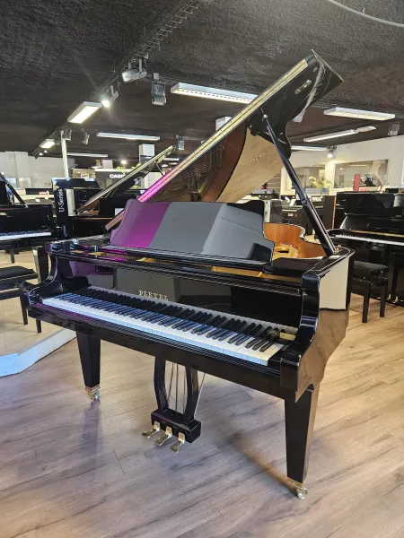 Piano à queue Pleyel modèle 170 d’occasion noir laqué