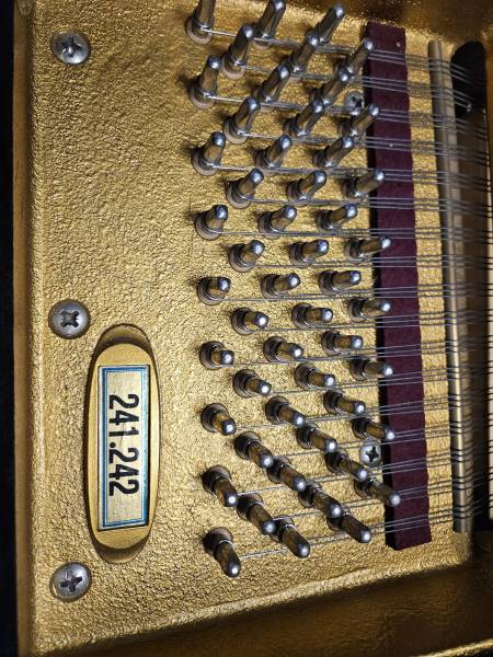 Numéro de série du piano à queue Pleyel modèle 170 d’occasion noir laqué