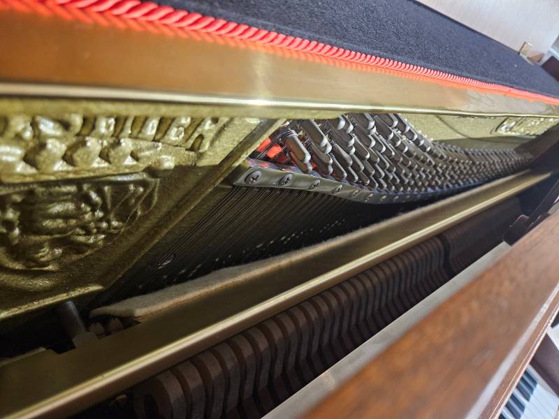 Mécanique du piano droit Seiler modèle 118 d'occasion