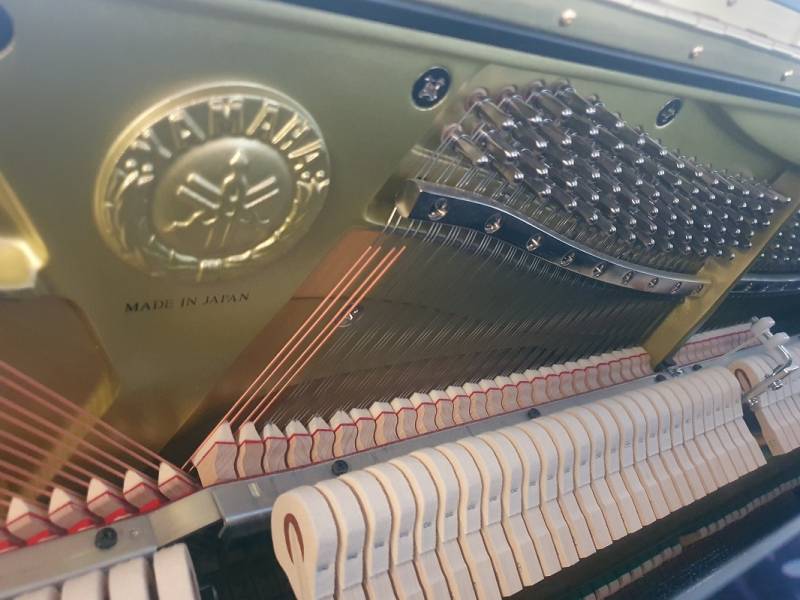 Mécanique du piano droit Yamaha modèle YUS 1 d’occasion