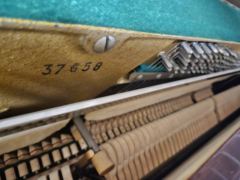 Mécanique du piano droit Hupfeld modèle 110 d’occasion