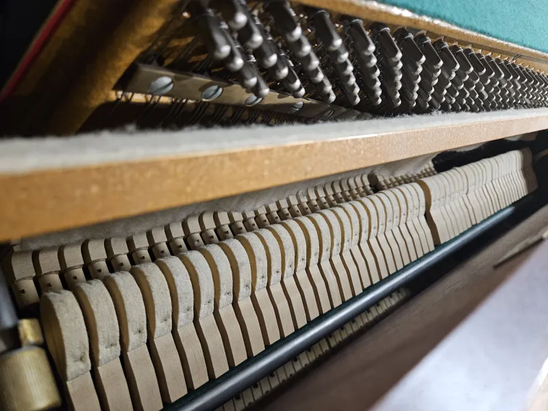 Mécanique du piano droit Wilh. Steinmann modèle 109 d’occasion