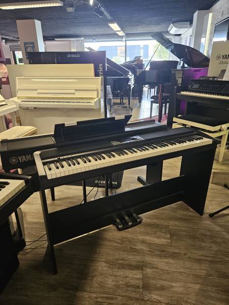 Piano numérique arrangeur 88 touches Korg modèle XE 20 avec son meuble