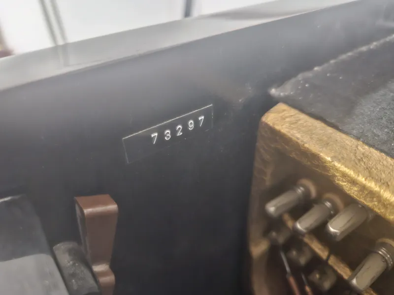 Numéro de série du piano droit d'occasion C. Sauter à Montpellier