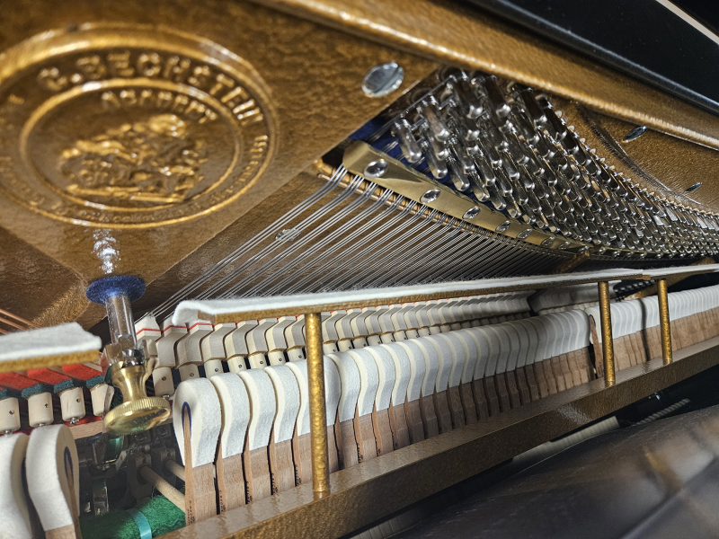 Mécanique du piano droit C; Bechstein modèle A4
