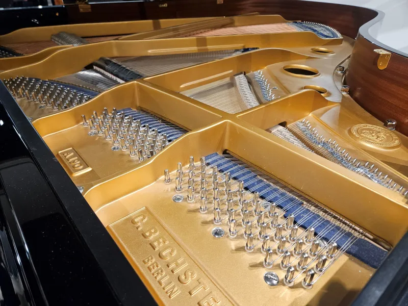 Mécanique du piano à queue d'occasion C. Bechstein modèle A190