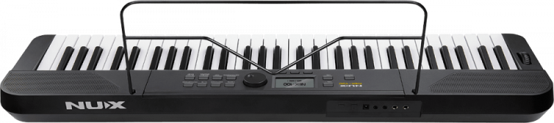 Piano numérique Nux modèle NEK 100 avec son pupitre