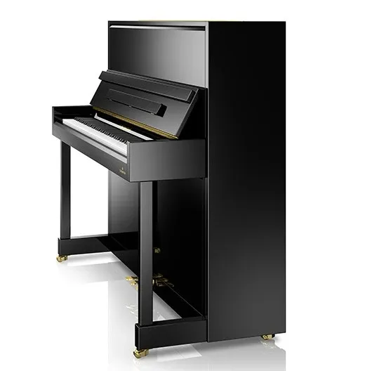 Piano droit d'expression C. Bechstein modèle A6 noir polybrillant