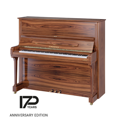 Piano droit C. Bechstein modèle Concert 6 finition Palissandre de santos