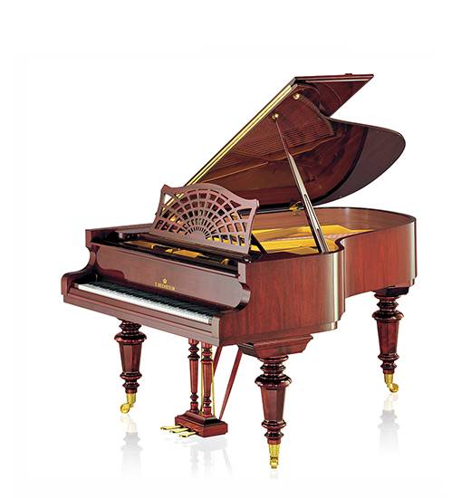 Piano à queue C. Bechstein modèle A192 finition acajou