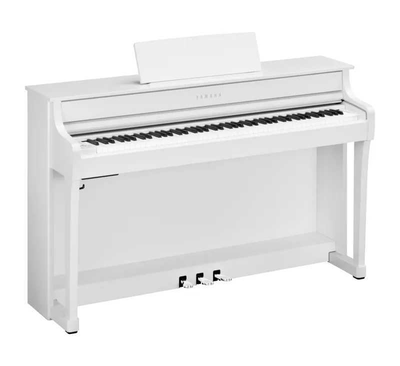 Piano numérique Yamaha Clavinova modèle CLP 835 blanc mat