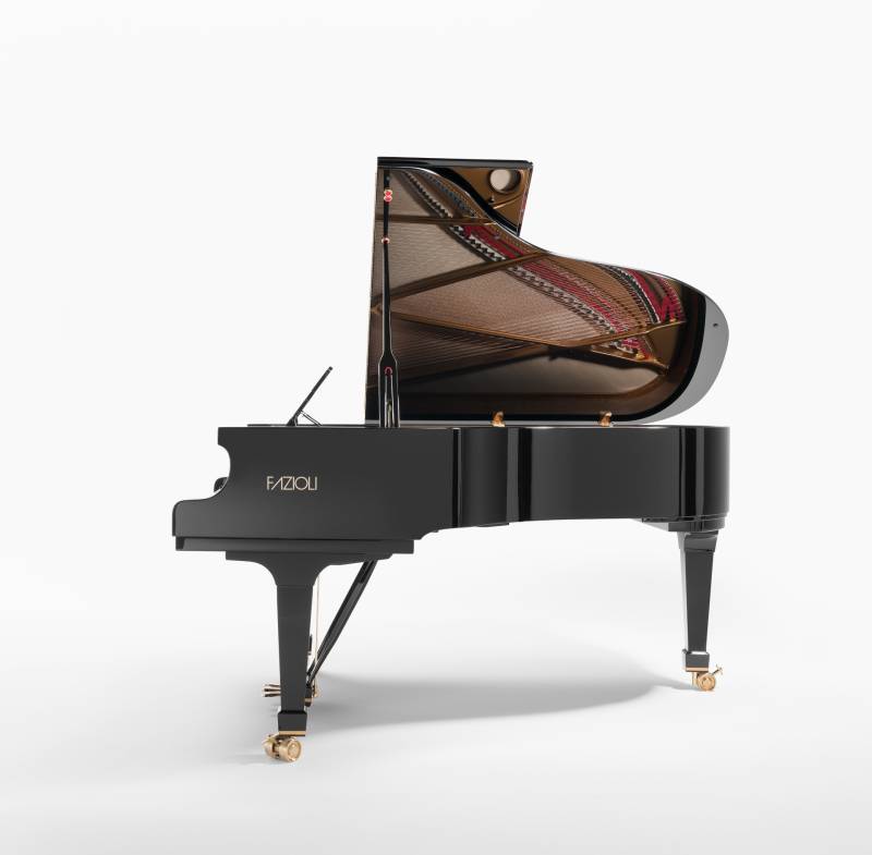 Piano à queue d'expression Fazioli modèle F198