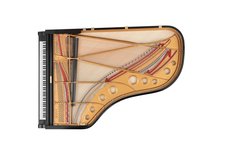 Mécanique du piano à queue Fazioli modèle F228 neuf