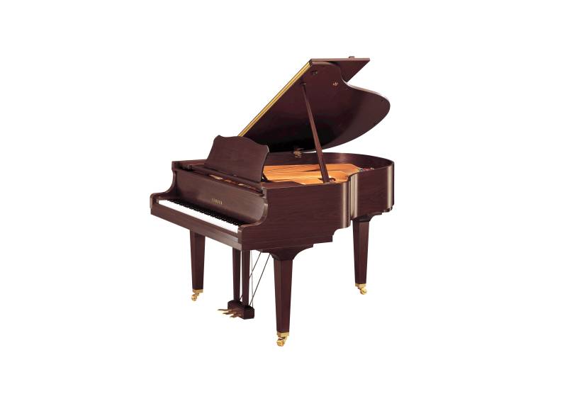 Piano à queue Yamaha modèle GC1 noyer satiné