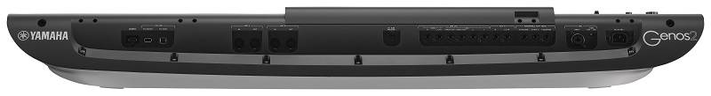 Connectique du clavier arrangeur Yamaha modèle Genos 2