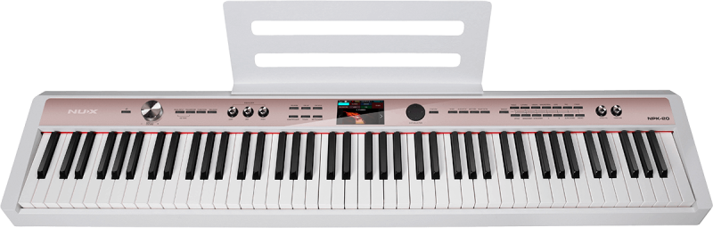 Piano numérique portable Nux NPK-20 blanc