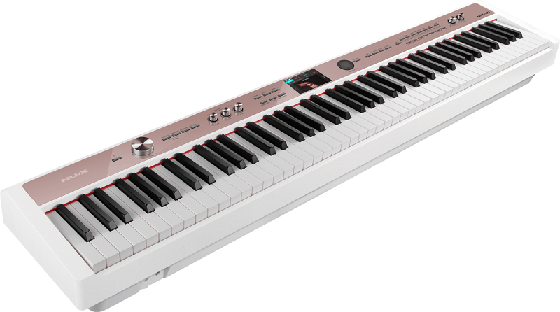 Piano numérique portable Nux modèle NPK-20 blanc