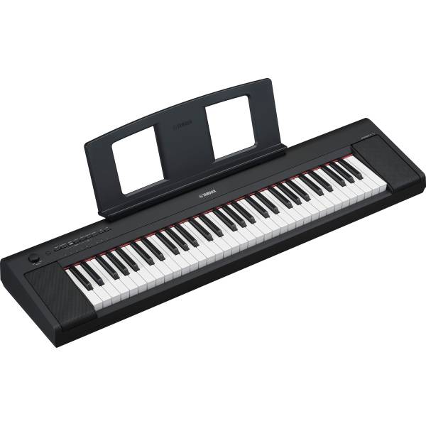 Clavier numérique Yamaha modèle Piaggero NP15 en noir mat
