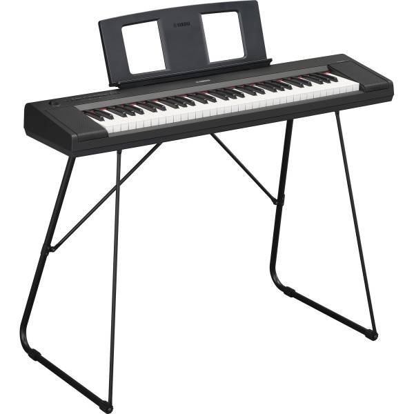 Clavier numérique Yamaha modèle Piaggero NP15 noir avec son stand