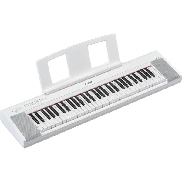 Clavier numérique Yamaha modèle Piaggero NP15 blanc mat
