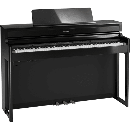 Piano numérique Roland modèle HP704 noir brillant 