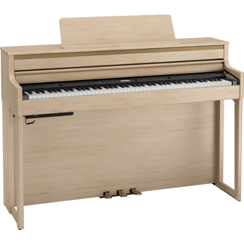 Piano numérique Roland modèle HP704 en finition frêne clair