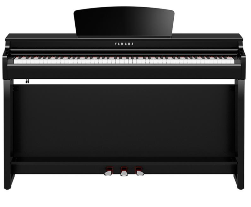 Piano numérique Yamaha Clavinova modèle CLP 725 noir brillant