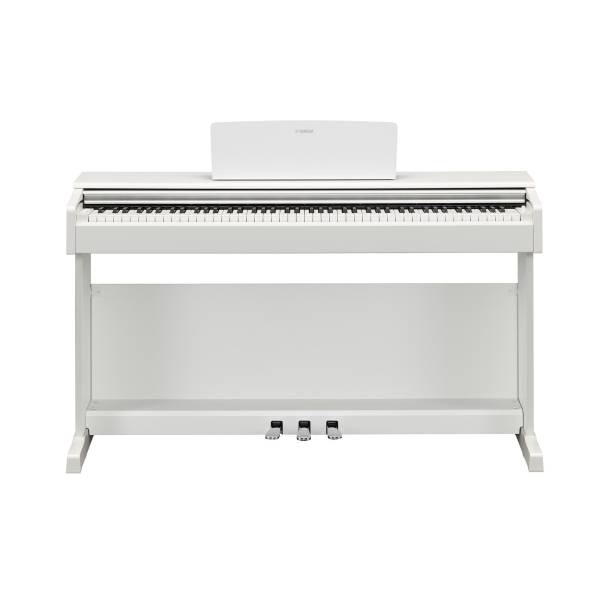 Piano numérique meublé Yamaha Arius modèle YDP 145 blanc mat