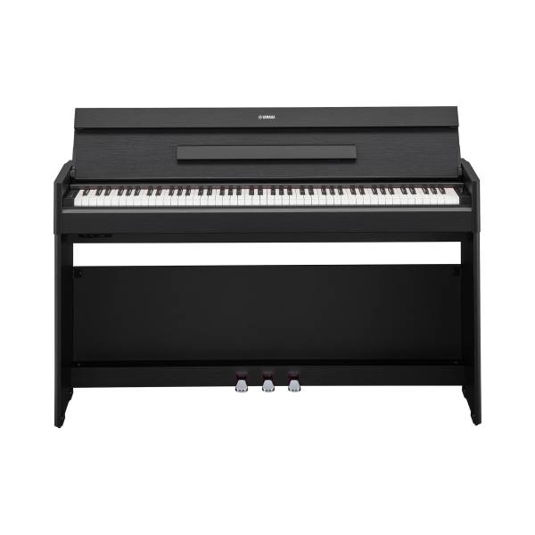 Piano numérique meublé Yamaha Arius modèle YDP S55 en finition noir mat 