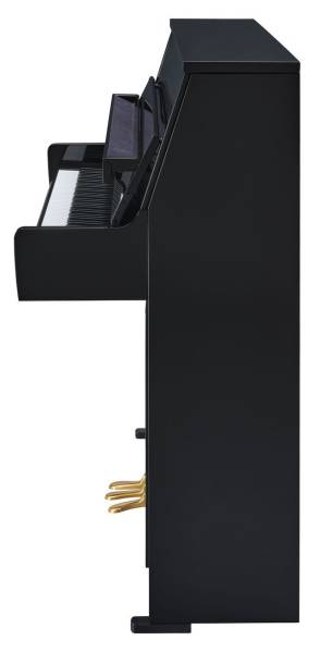 Piano droit Yamaha modèle B10 neuf vu de côté