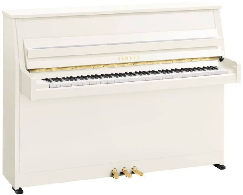 Piano droit Yamaha modèle B10 neuf en finition blanc brillant