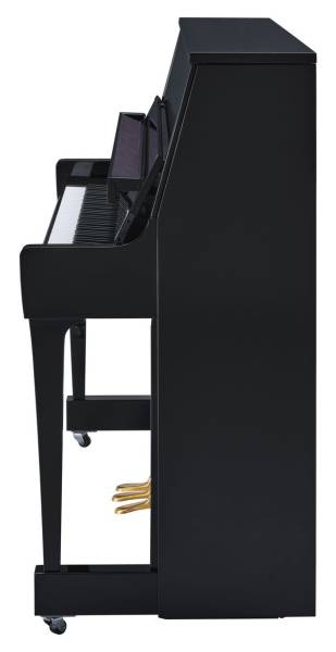 Piano droit Yamaha modèle B20 neuf vu de côté