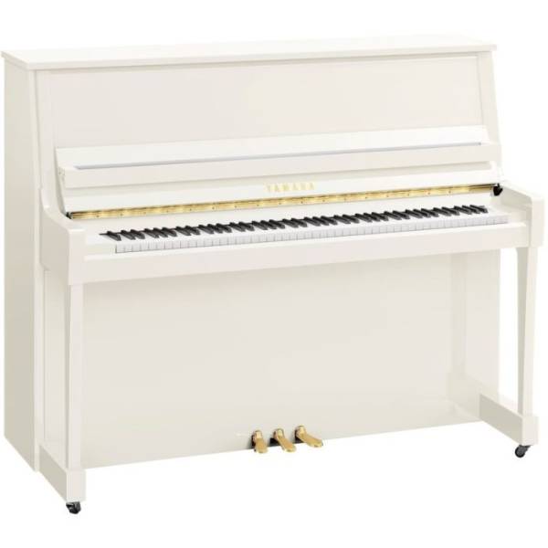 Piano droit Yamaha modèle B30 neuf finition blanc brillant