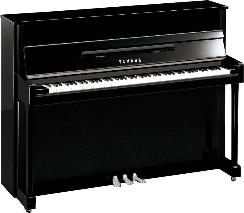 Piano droit Yamaha modèle B2 neuf noir brillant accastillage chrome