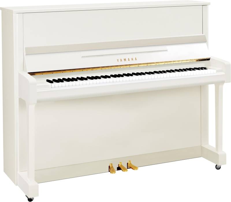 Piano droit Yamaha modèle B3 neuf blanc brillant