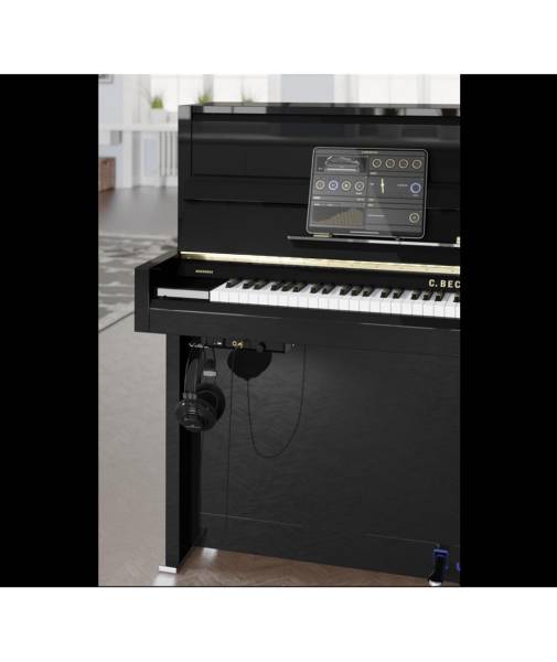 Caractéristiques du système silencieux Vario équipé sur les pianos C. Bechstein