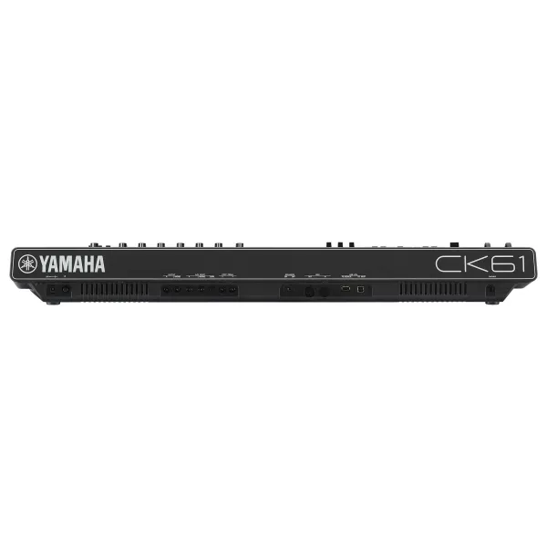Connectique du piano de scène Yamaha modèle CK61