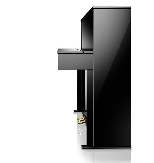 Piano droit W. Hoffmann modèle V2 neuf noir laqué