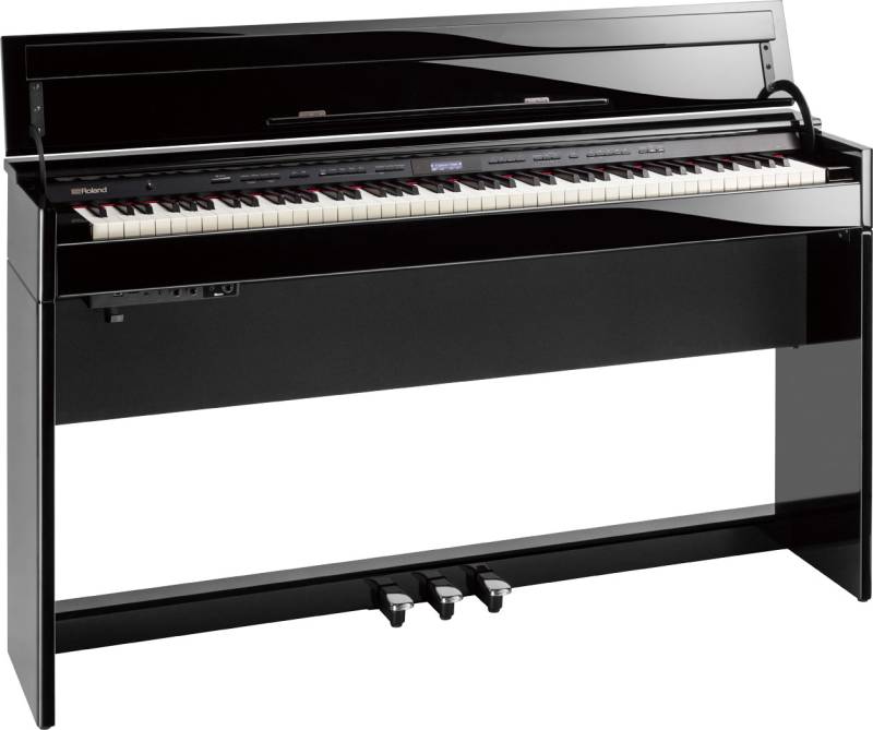 Piano numérique Roland modèle DP603 finition noir brillant
