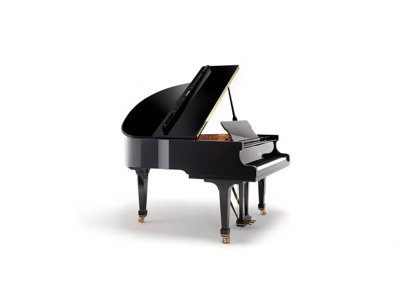 Piano à queue Fazioli modèle F156 noir polybrillant