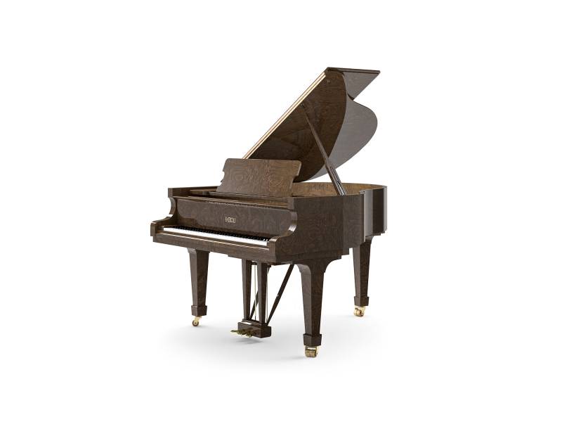 Piano à queue Fazioli modèle F156 finition tamo