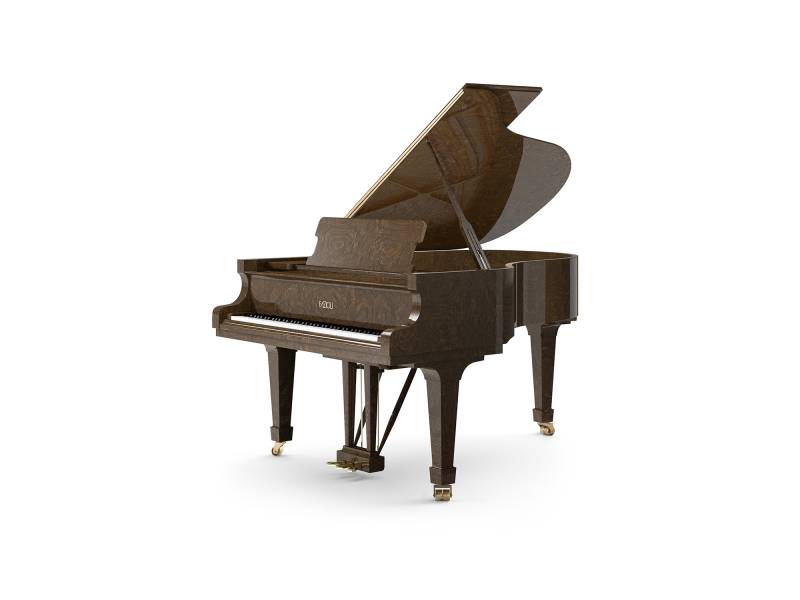 Piano à queue Fazioli modèle F183 finition tamo