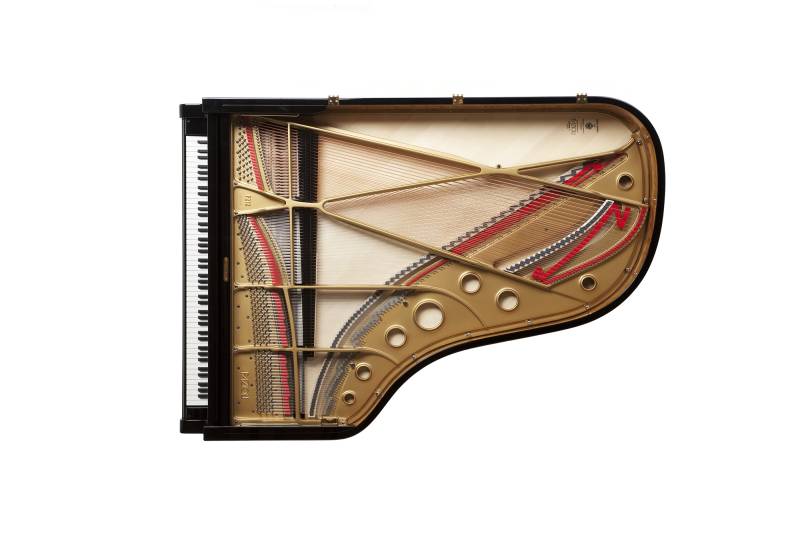 Mécanique du piano à queue Fazioli modèle F212