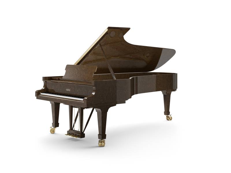 Piano à queue Fazioli modèle F308 finition tamo