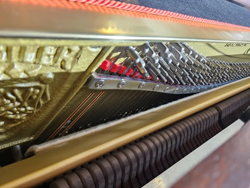 Mécanique du piano droit Seiler modèle 118 d'occasion