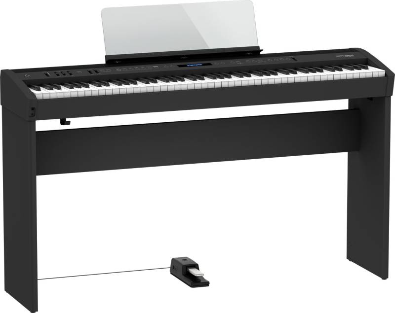 Piano numérique portable Roland modèle FP 60X avec son meuble