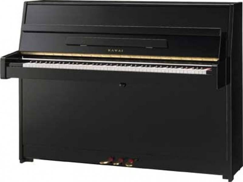 Piano droit Kawai modèle K15E neuf noir brillant