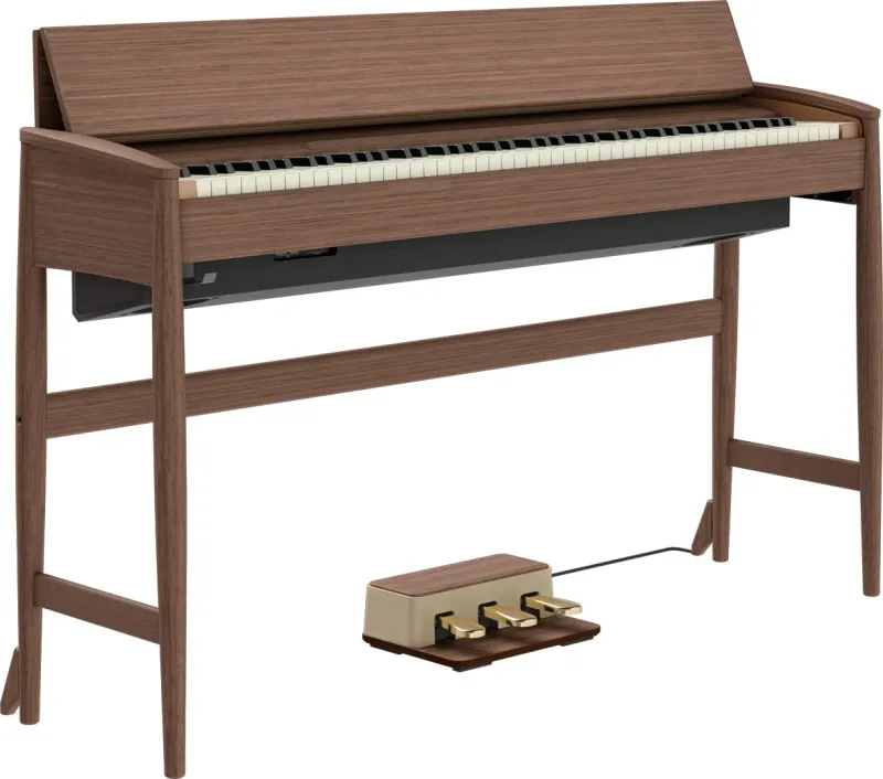 Piano numérique meublé Roland modèle Kiyola KF-20 finition noyer foncé