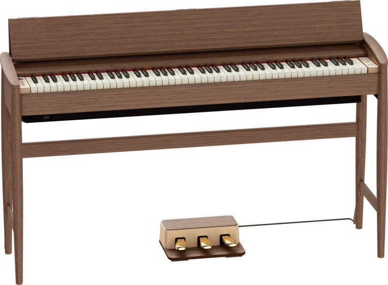 Piano numérique meublé Roland modèle Kiyola KF-20 noyer foncé